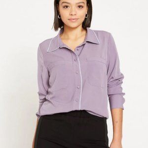 NWT Universal Standard Lavender Blouse Size M (18-20)